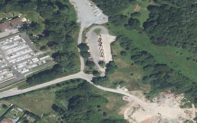 Vue aérienne — Déchetterie de Rilhac-Rancon