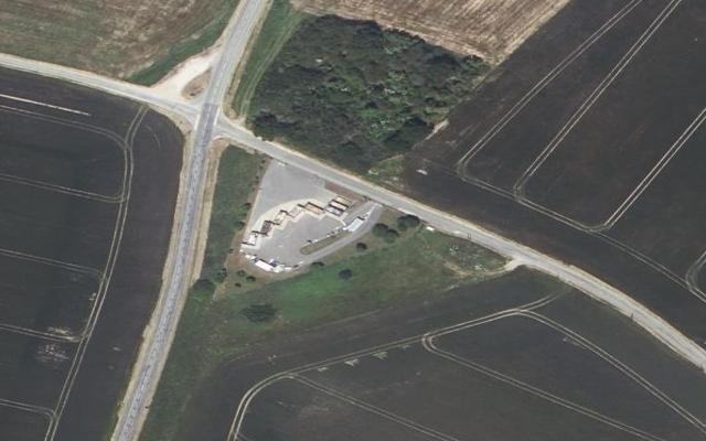 Vue aérienne — Déchetterie de Boutigny-Prouais