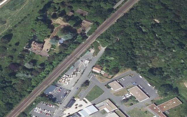 Vue aérienne — Déchetterie de Champhol