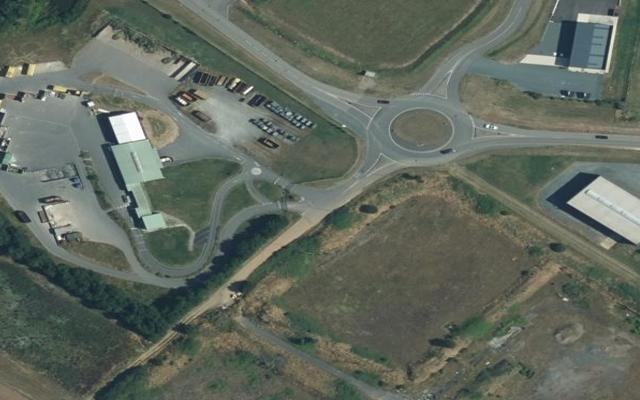 Vue aérienne — Déchetterie de Fontenay-le-Comte