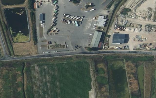 Vue aérienne — Déchetterie de La Guérinière