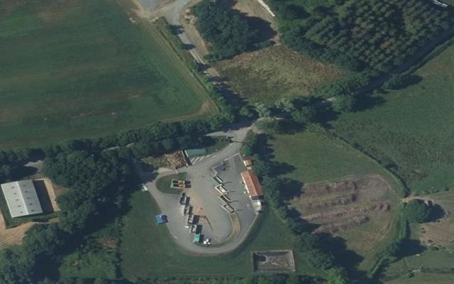 Vue aérienne — Déchetterie du Grand-Bois-Chabot