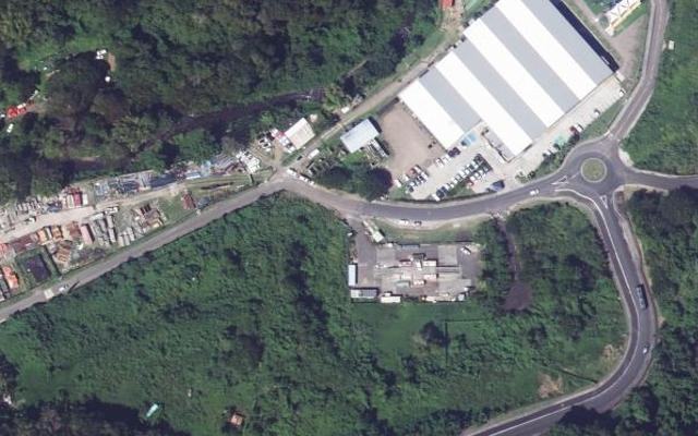 Vue aérienne — Déchetterie de Case-Navire