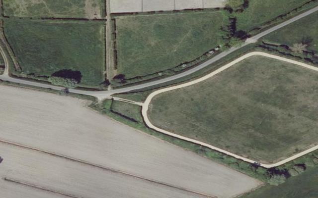 Vue aérienne — Déchetterie de Pontorson