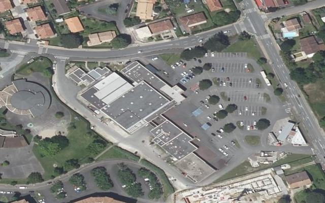 Vue aérienne — Déchetterie de Blanquefort