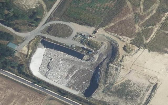 Vue aérienne — Déchetterie de Saint-Hilaire-de-Court