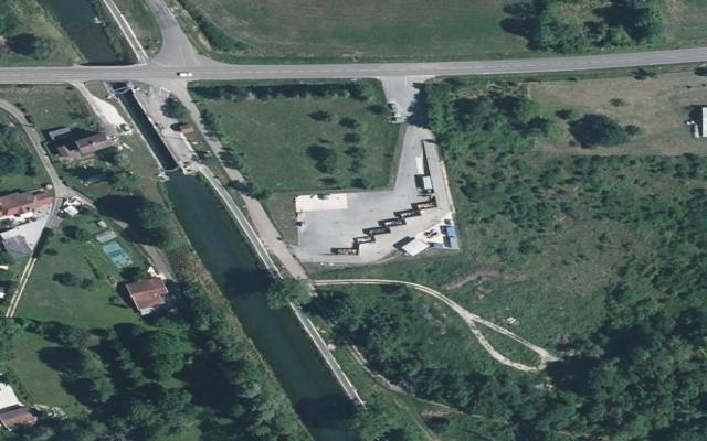 Vue aérienne — Déchetterie de Bologne