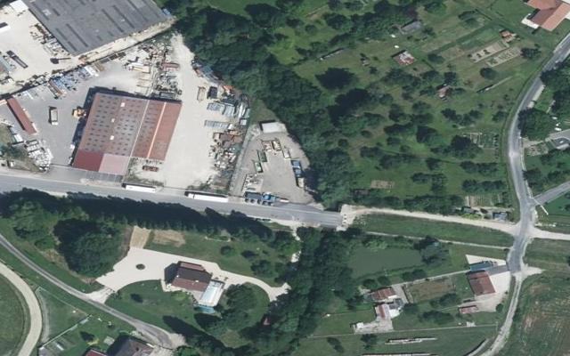 Vue aérienne — Déchetterie de Montier-en-Der