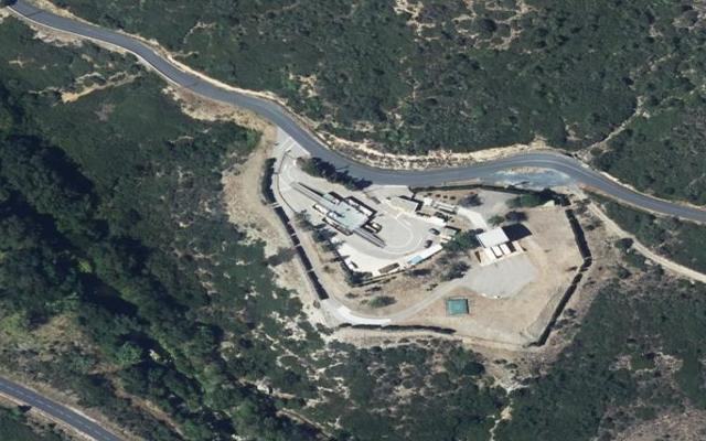Vue aérienne — Déchetterie de Lesquerde