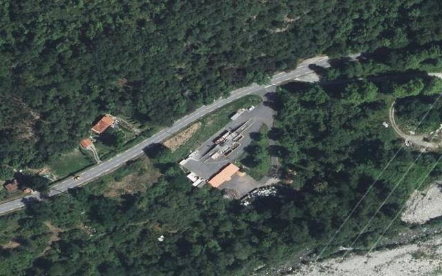 Vue aérienne — Déchetterie de Prats de Mollo