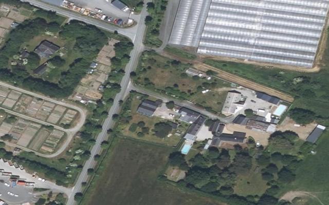 Vue aérienne — Déchetterie du Petit Guichard