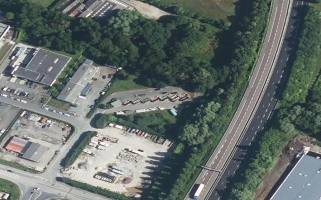 Vue aérienne — Déchetterie de Blangy-sur-Bresle