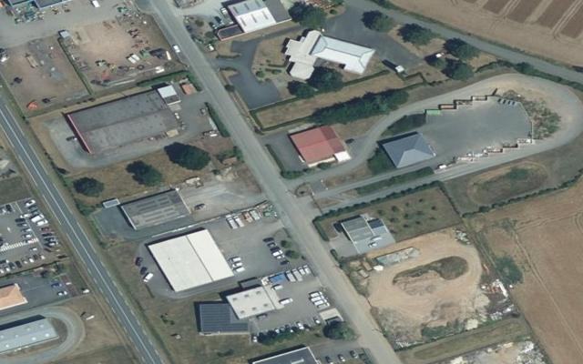 Vue aérienne — Déchetterie de Mareuil-sur-Lay-Dissais