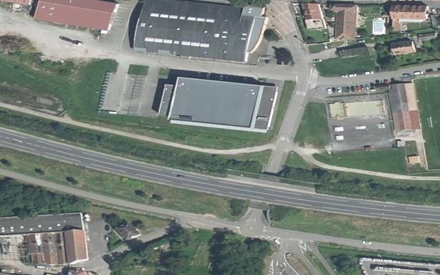Vue aérienne — Déchetterie de Marlenheim