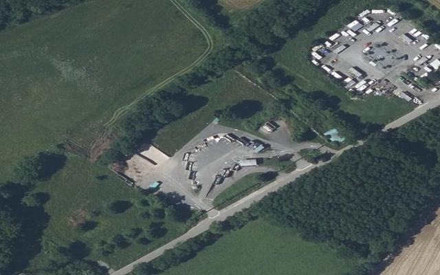 Vue aérienne — Déchetterie de Saint-Philbert-de-Grand-Lieu