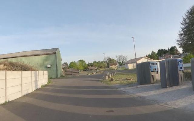 Vue depuis la rue — Déchetterie de Morcenx