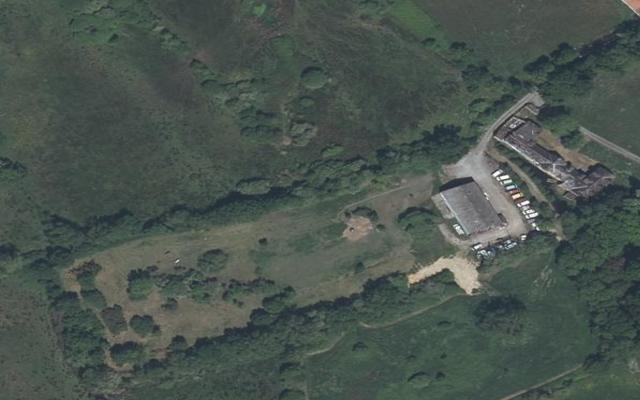 Vue aérienne — Déchetterie de Saint-Étienne-de-Montluc
