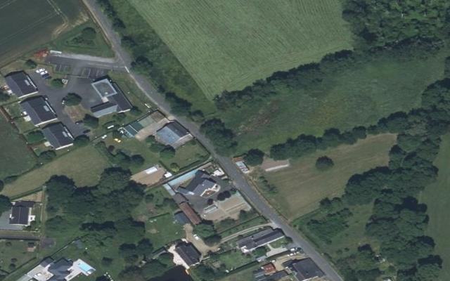 Vue aérienne — Déchetterie de Thouarcé