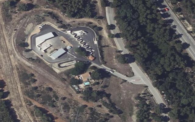 Vue aérienne — Déchetterie de Fouitades Rognac Ct3