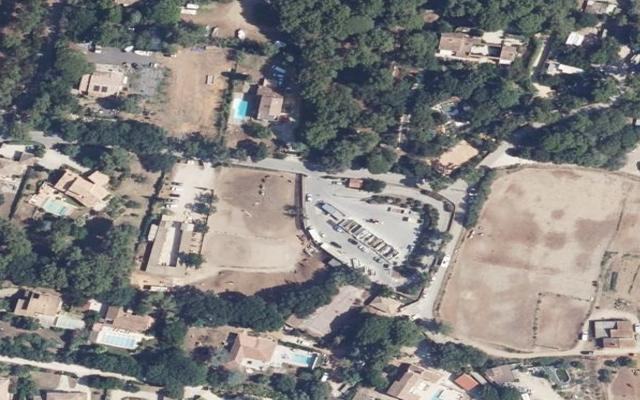 Vue aérienne — Déchetterie de Six-Fours-les-Plages