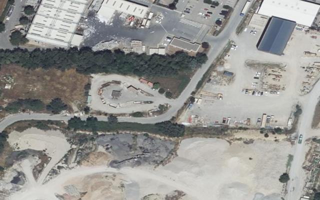 Vue aérienne — Déchetterie de Manosque