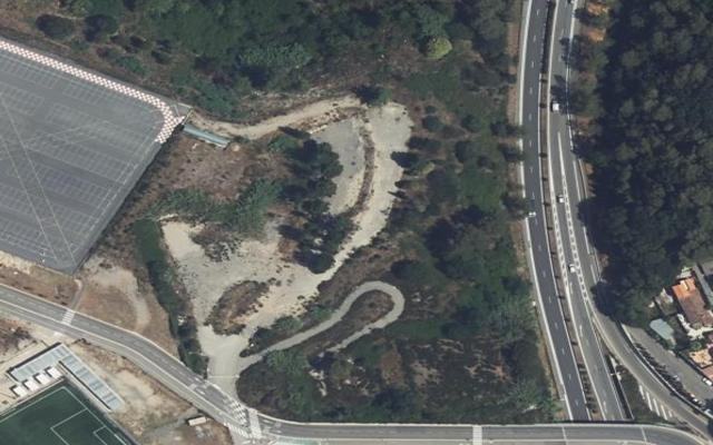 Vue aérienne — Déchetterie d'Antibes