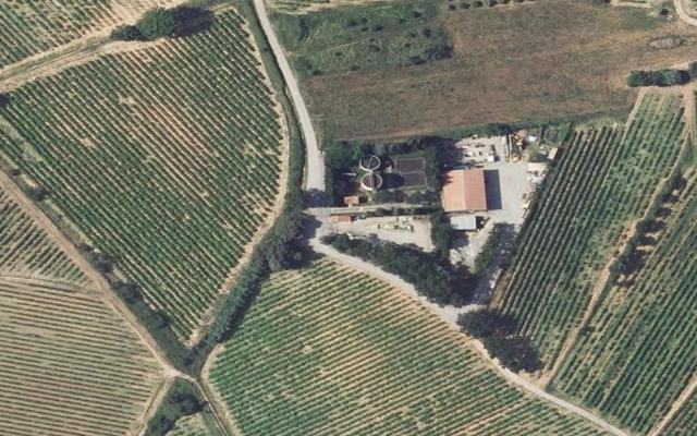 Vue aérienne — Déchetterie de Puyloubier Ct2
