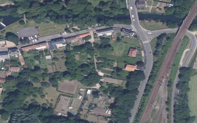 Vue aérienne — Déchetterie de Saint Maixent