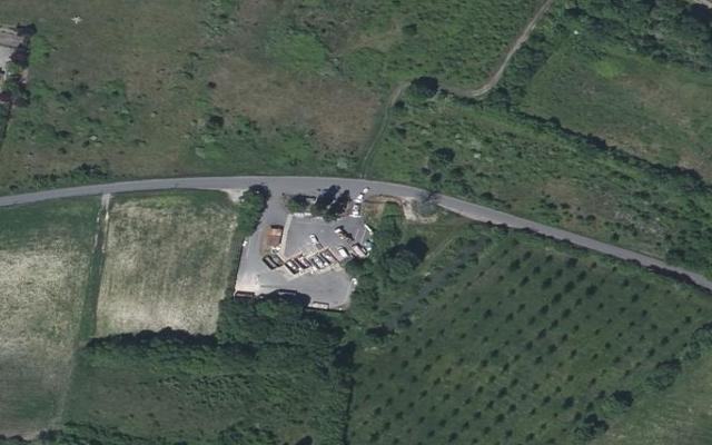 Vue aérienne — Déchetterie de Saint-Paul