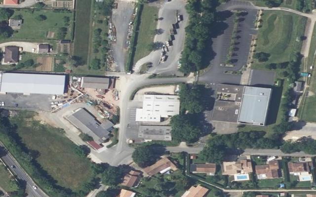 Vue aérienne — Déchetterie de Nouaillé-Maupertuis