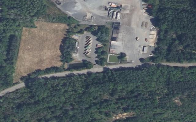 Vue aérienne — Déchetterie d'Airvault