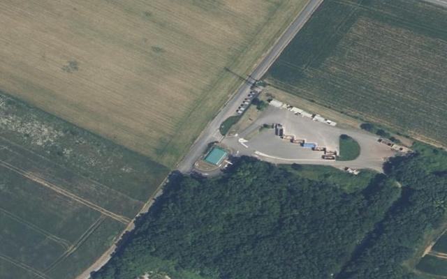 Vue aérienne — Déchetterie de Beauvoir-sur-Niort