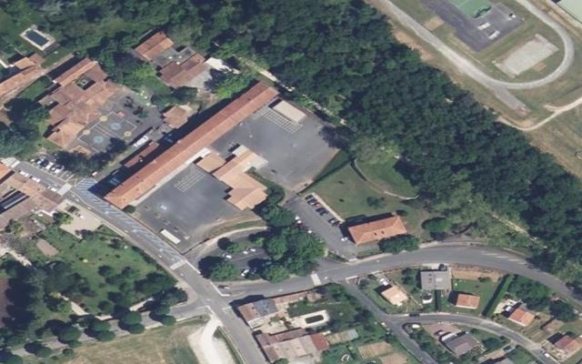 Vue aérienne — Déchetterie de La Mothe-Saint-Héray