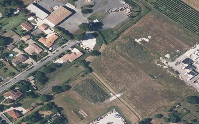 Vue aérienne — Déchetterie de Segonzac