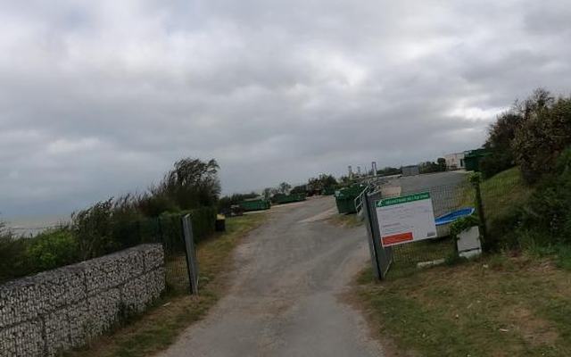 Vue depuis la rue — Déchetterie d'Île-d'Aix