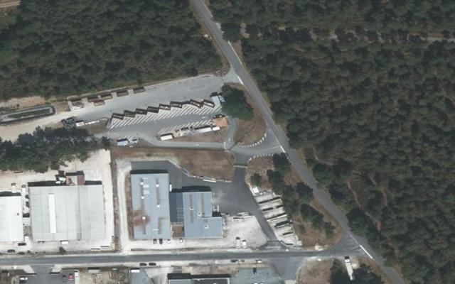 Vue aérienne — Déchetterie de Montendre