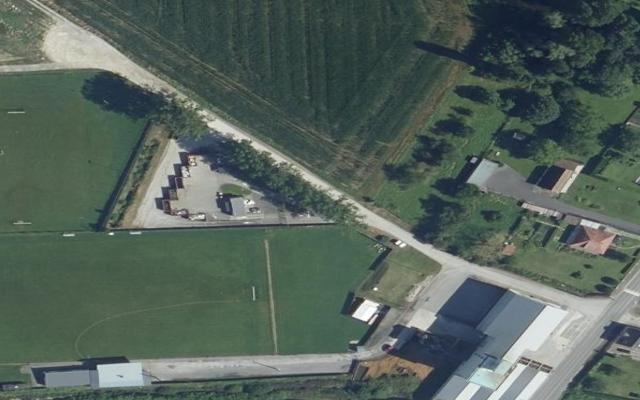 Vue aérienne — Déchetterie de Crécy-sur-Serre