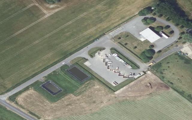 Vue aérienne — Déchetterie de Nogent-le-Rotrou