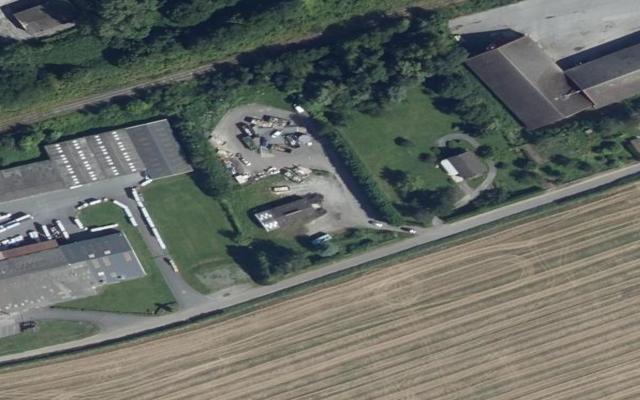 Vue aérienne — Déchetterie de Vervins