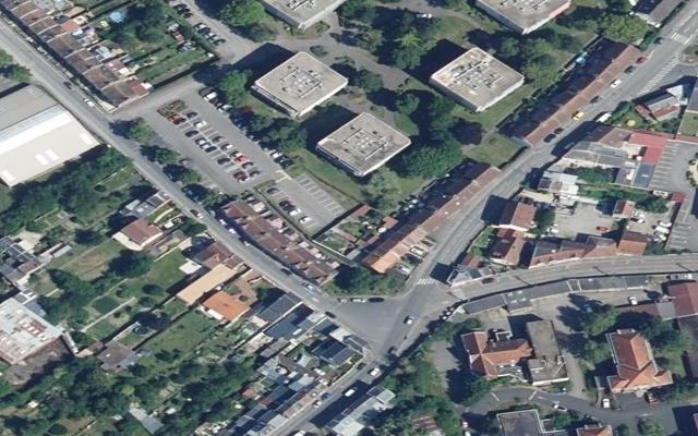 Vue aérienne — Déchetterie d'Amiens Nord