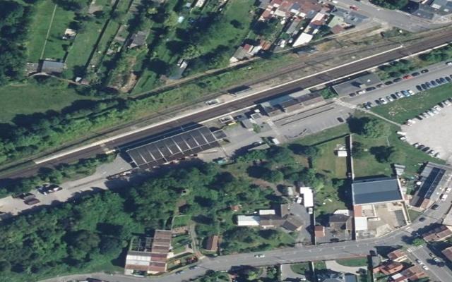 Vue aérienne — Déchetterie de Corbie