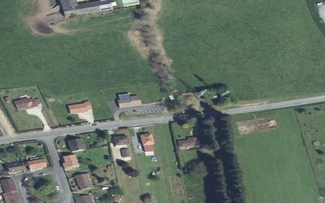 Vue aérienne — Déchetterie de Jumilhac-le-Grand (Mini)