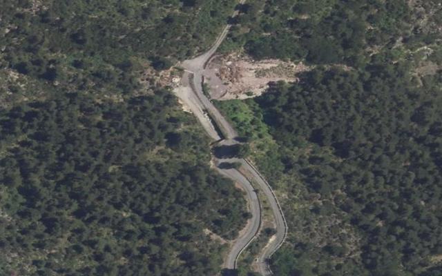 Vue aérienne — Dépôt-Relais de Clans - Roure