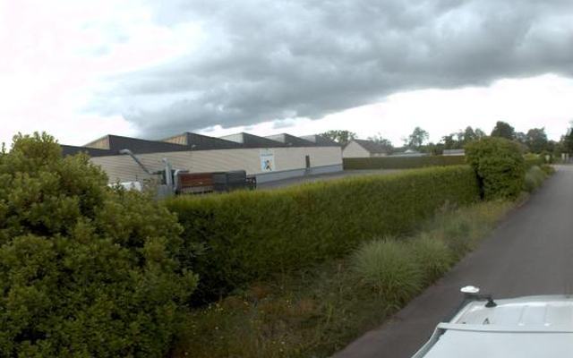 Vue depuis la rue — Déchetterie de Martigné-sur-Mayenne