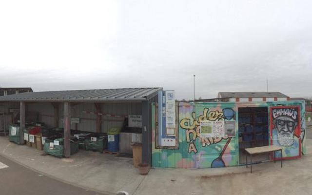Vue depuis la rue — Déchetterie de Parigné-sur-Braye