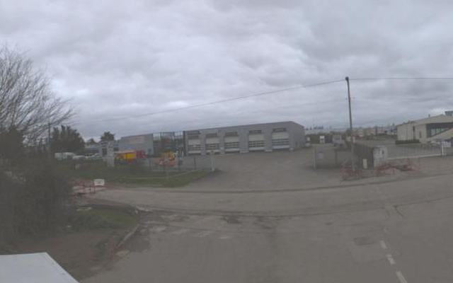 Vue depuis la rue — Déchetterie de Laval