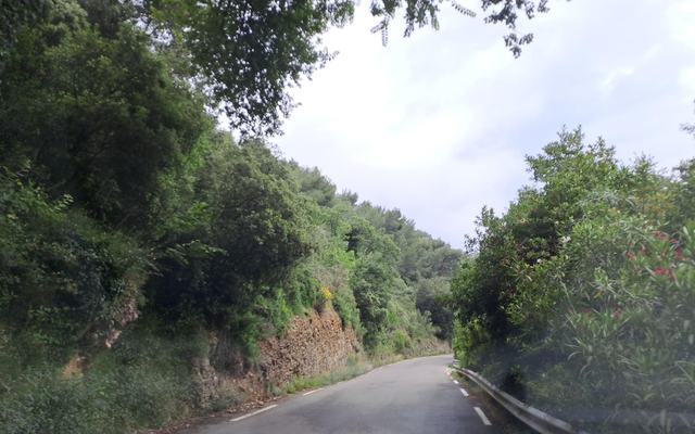 Vue depuis la rue — Déchetterie de Roquebrune-Cap-Martin