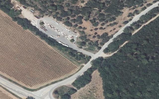 Vue aérienne — Déchetterie Le Cannet-des-Maures