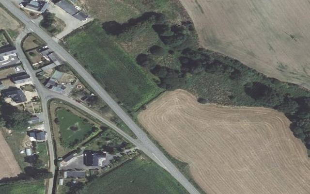 Vue aérienne — Déchetterie St Mars sur la Futaie