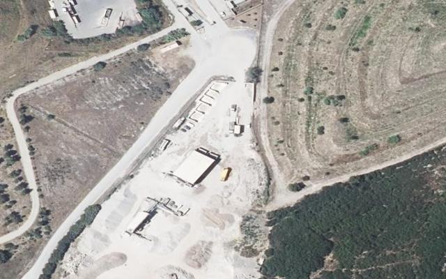 Vue aérienne — Déchetterie Nîmes Lauzières